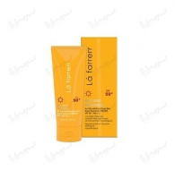 کرم ضد آفتاب و ضد لک بی رنگ مخصوص پوست چرب و مستعد آکنه +SPF50 لافارر